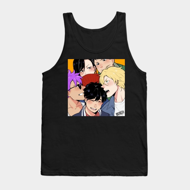 Banana Fish Friends Tank Top by MykaAndSalmon